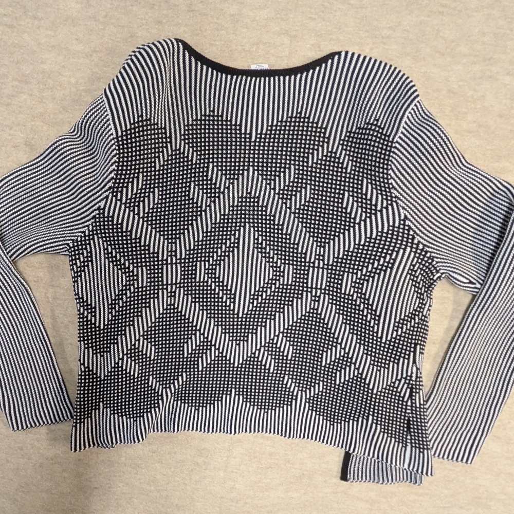 Pendleton Cotton Black & White Patterned Women's … - image 7